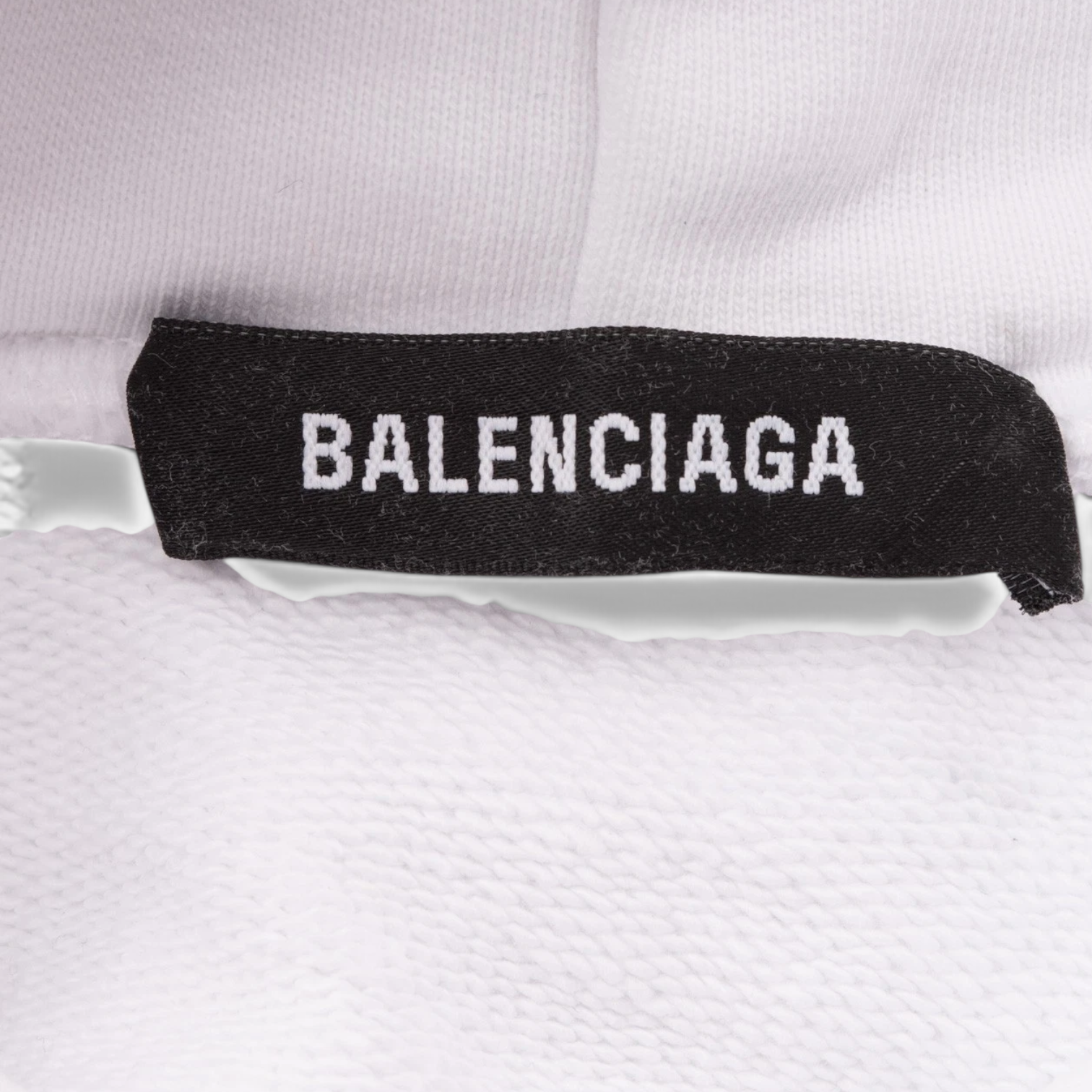 Balenciaga Political Campaign Hoodie White | Hanorac Balenciaga