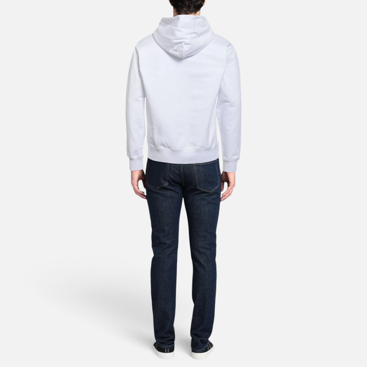 Off-White Seasonal Hoodie White Embroidered